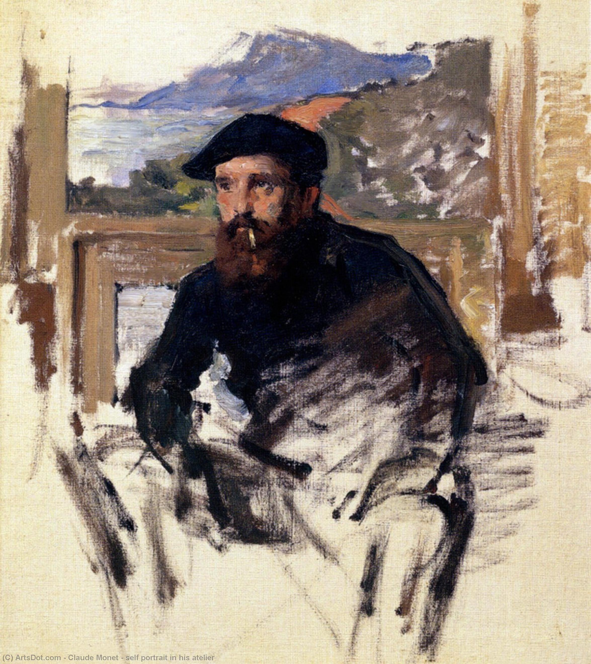 Autorretrato de Monet